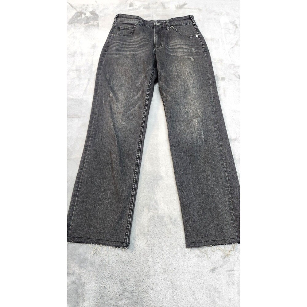 Pilcro and the Letterpress Women's Size 27 Low Rise Relaxed‎ Straight Jeans